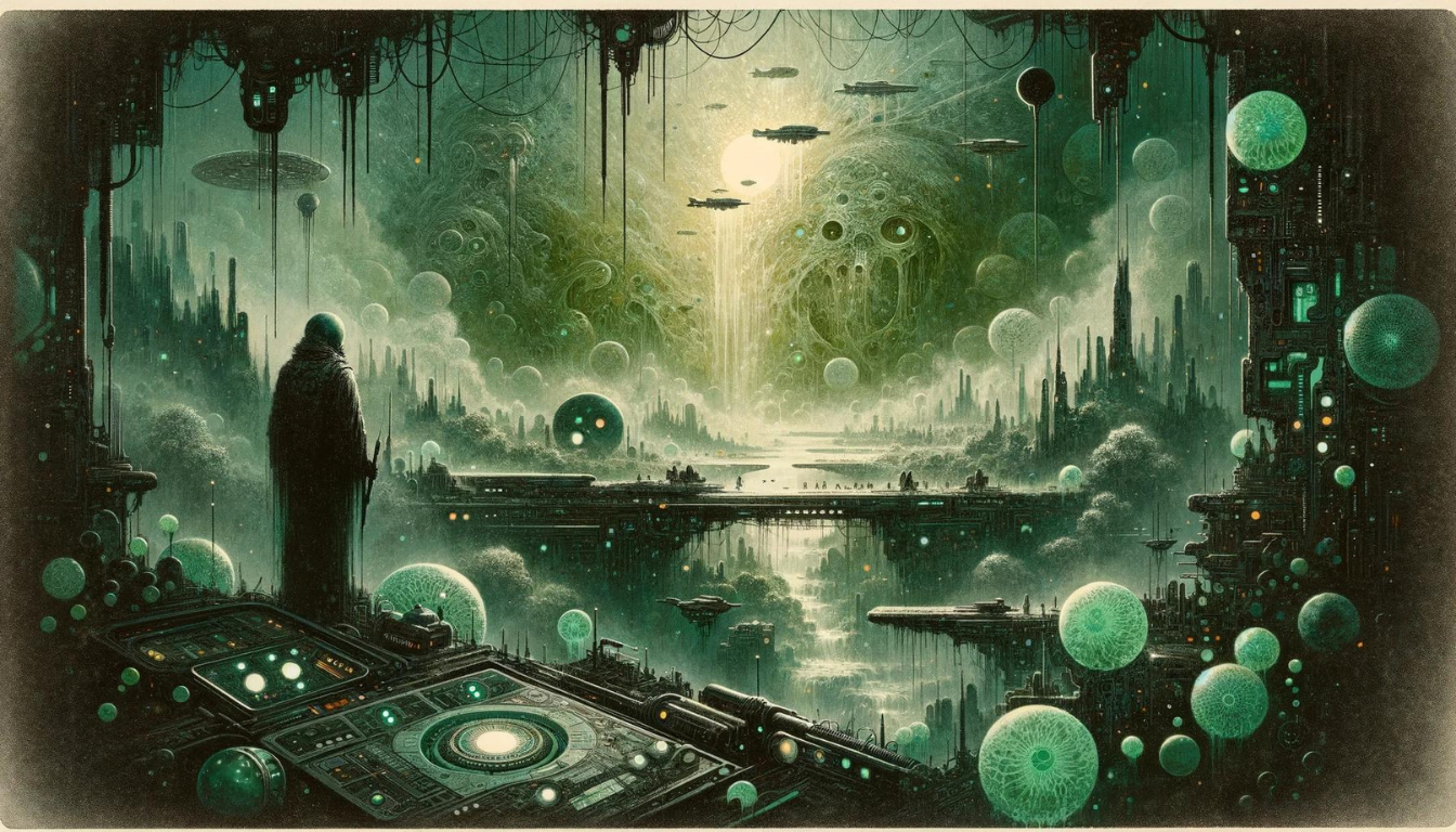 Fear Planet science fiction art